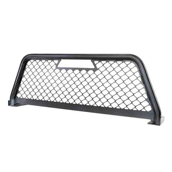89057 – PUTCO Headache Rack, Mesh Powder Coated Black Aluminum Compatible With Tool Box Can Be Used With Inside Rail ...